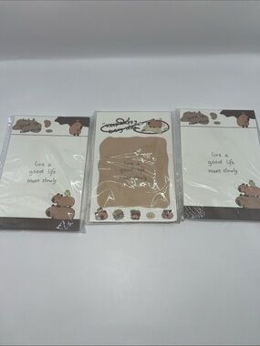 Capybara Sticky note set